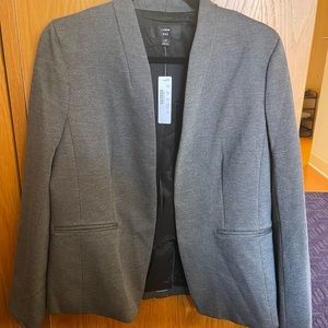 J.Crew Going Out Blazer in Stretch Twill in Hthr Dove (Gray)